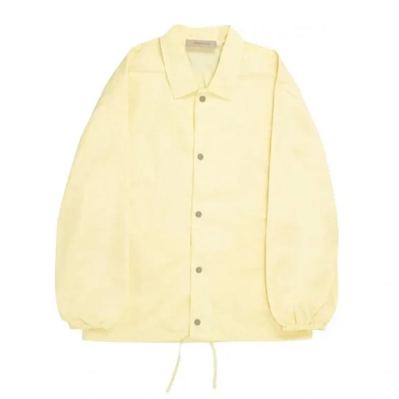 NWT fear of god ESSENTIALS canary jacket unisex s oversize fit - Picture 3 of 8